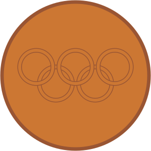 Arquivo:Medalha de Bronze Jogos Olímpicos.png